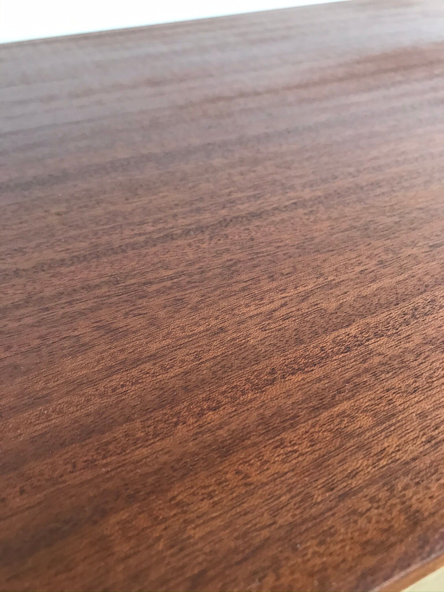 Vintage vinyl coffee table on wheels 1960