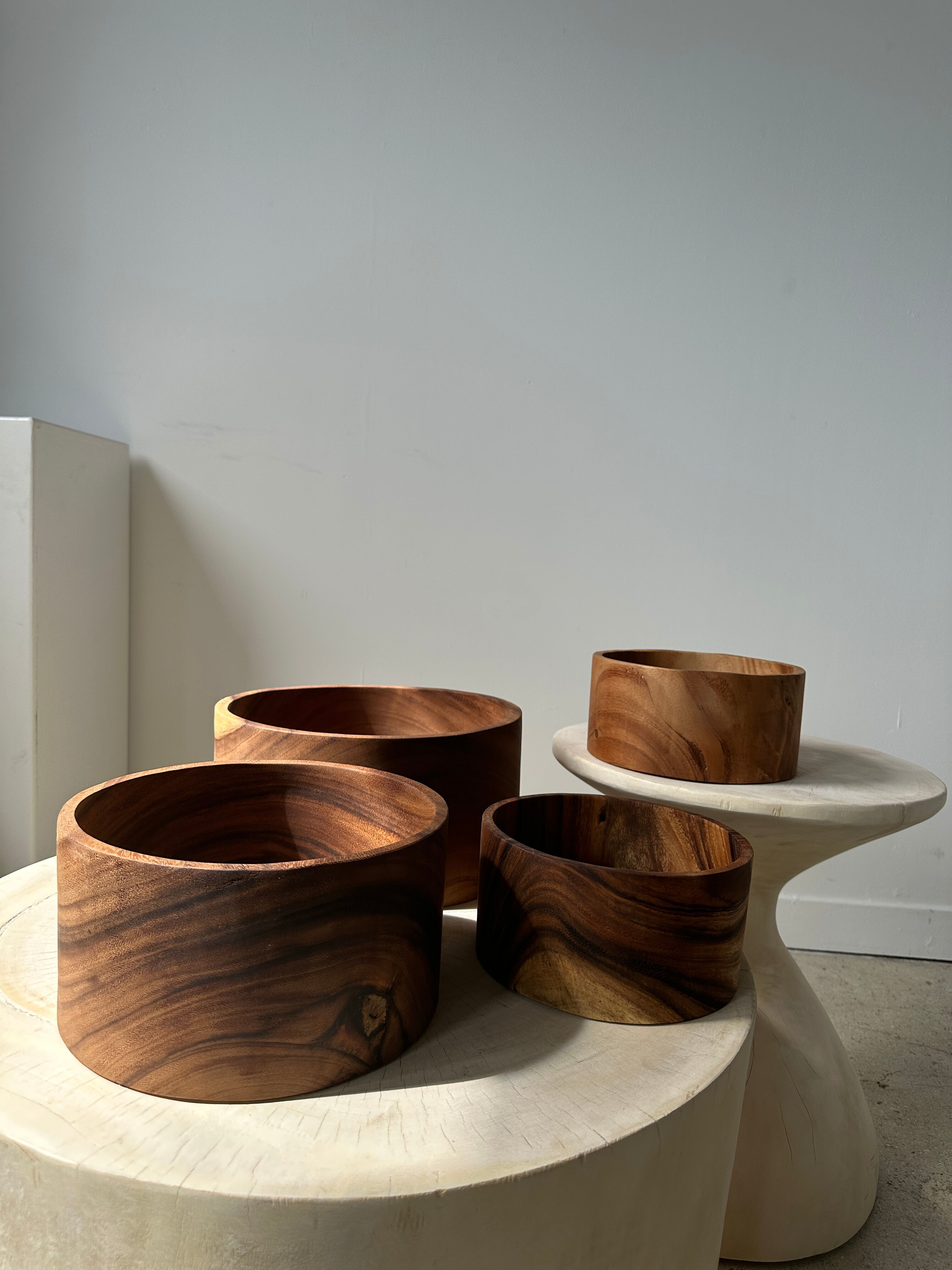 Monoxyl teak cup h:15 d:30