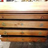 Commode 4 tirroirs style Louis Phillipe