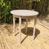 Table d'appoint ronde - rénovée