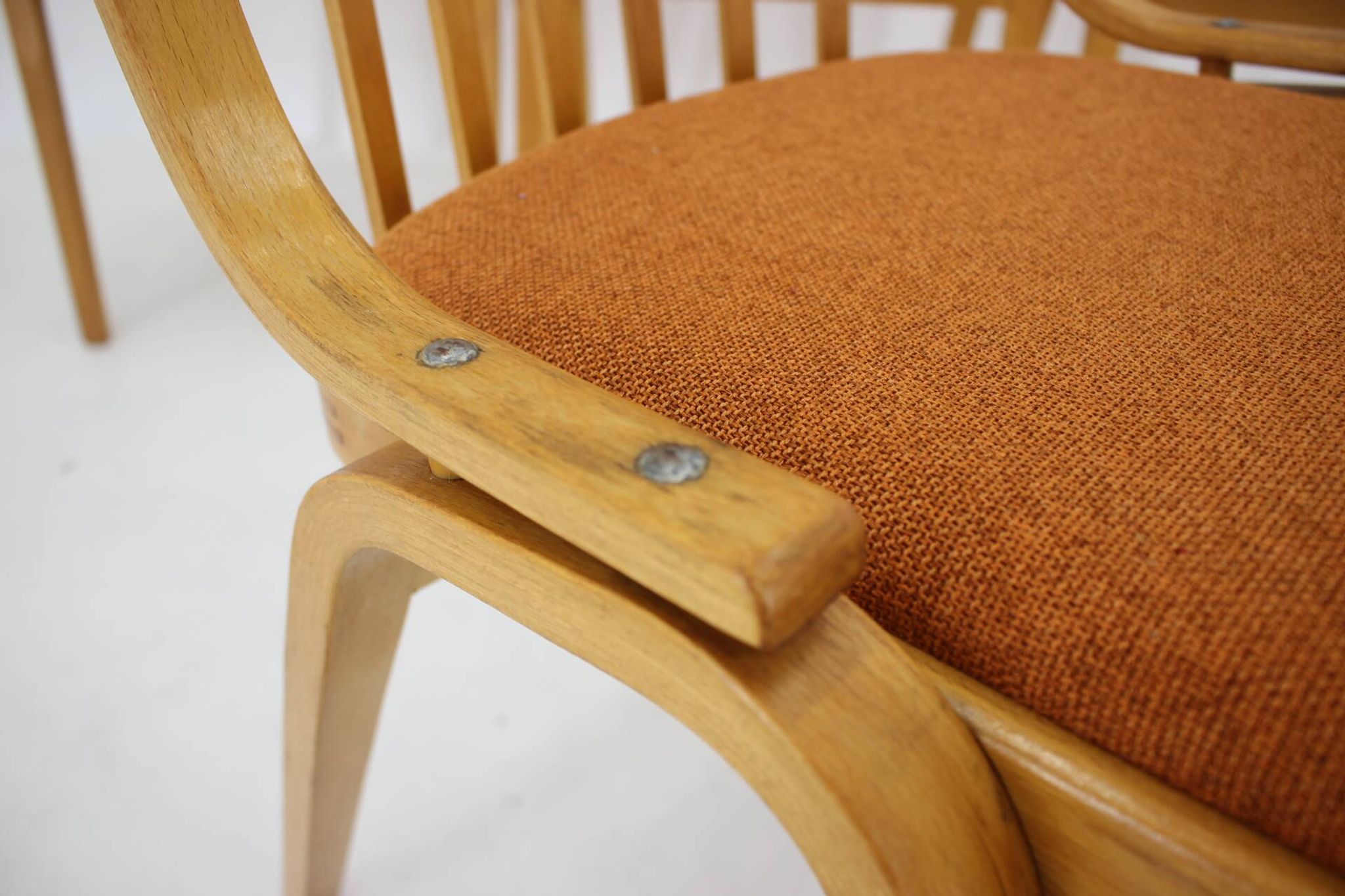 1970s Set of Four Antonin Suman Dining Chairs by Ton, Czechoslovakia