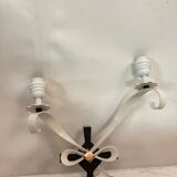 Pair of 1940 wall lights attributed to René Drouet