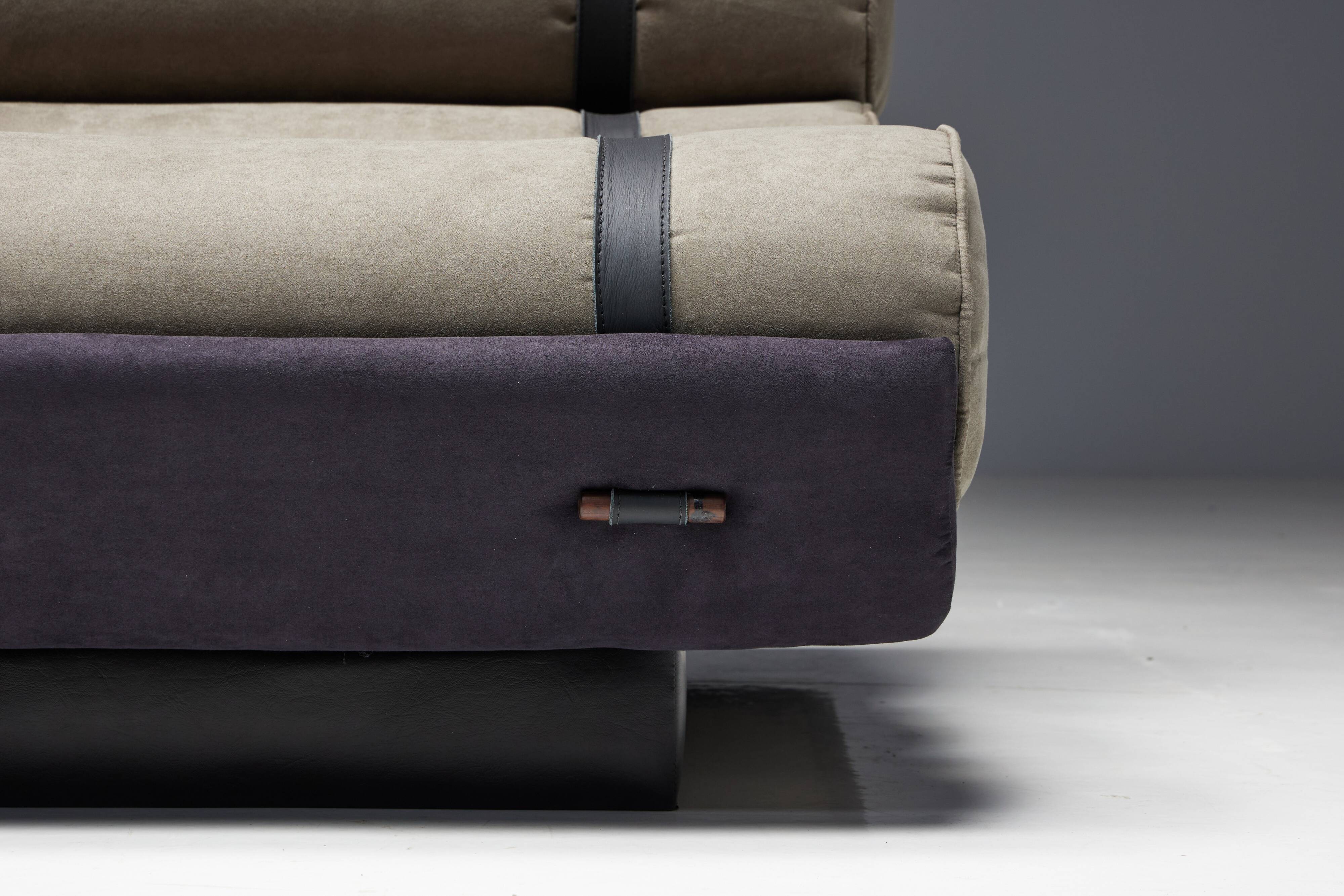 Mid-Century Cylindrical Sofa, Brazil, 1970s