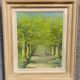 Brémond: oil painting on panel from the first part of the 20th century