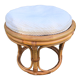 Tabouret rotin