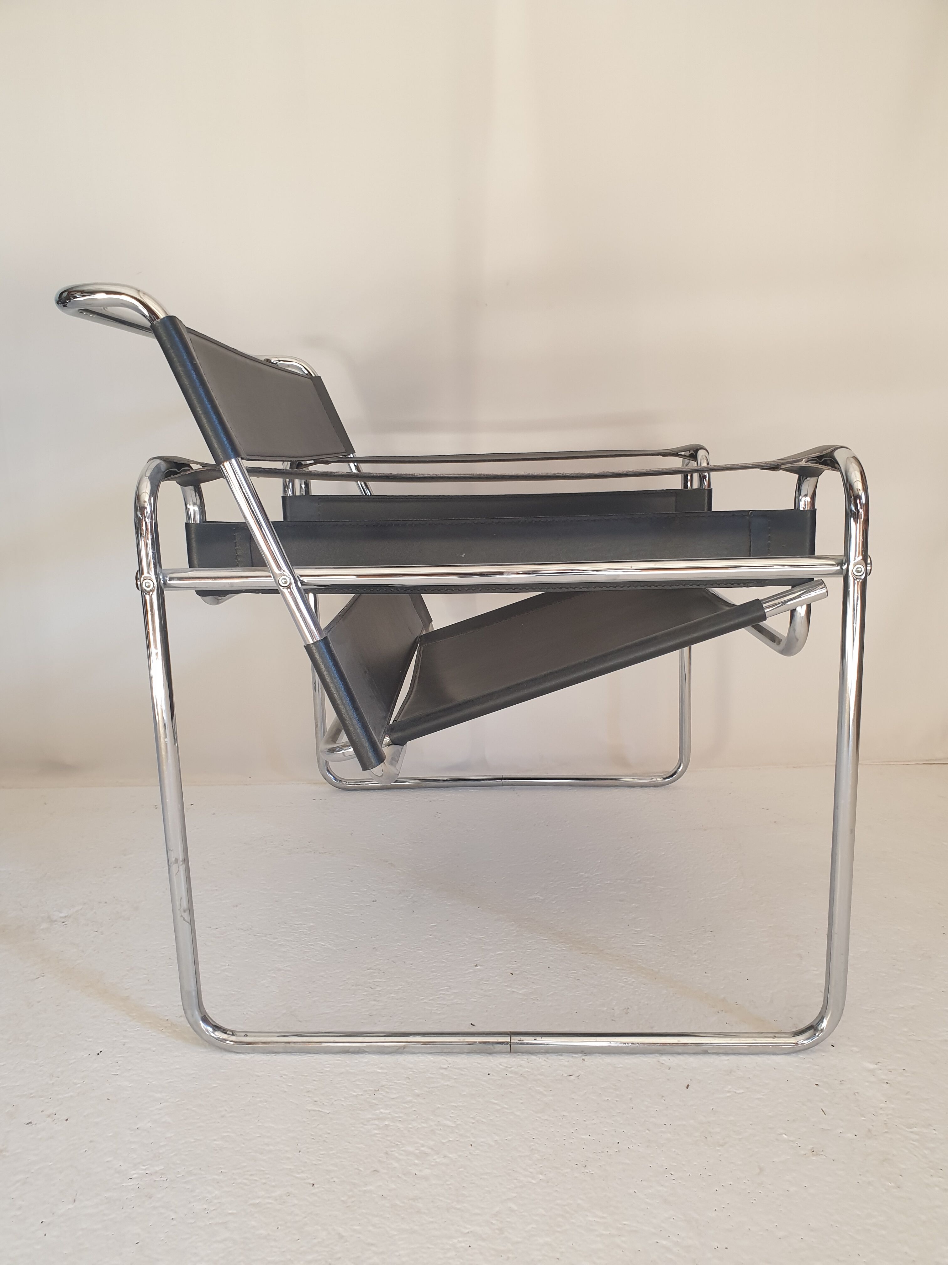 Wassily model armchairs by Marcel Breuer