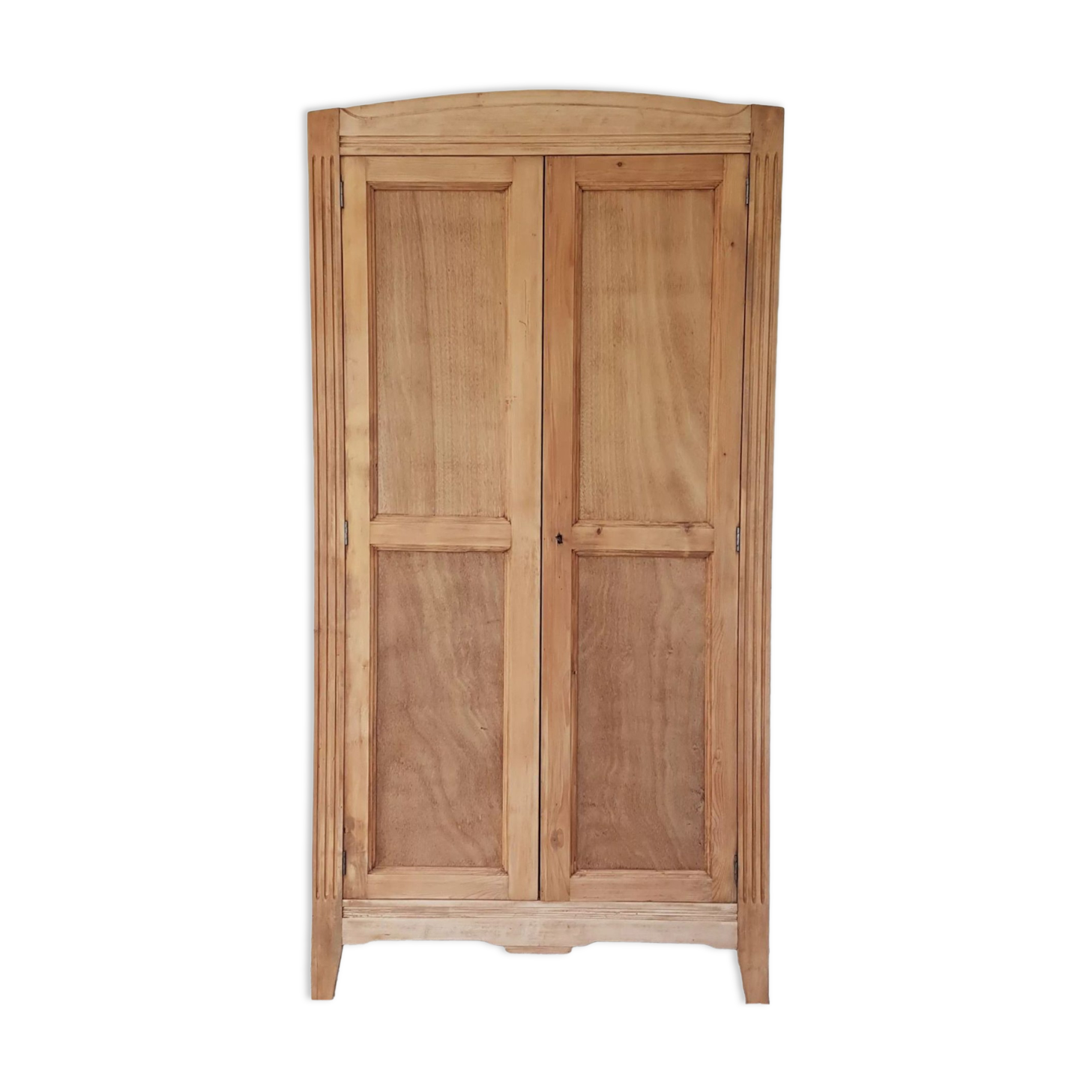 Renovated wooden wardrobe
