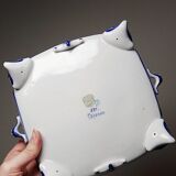 Rare and unique Gzhel porcelain travel chess set by Yuri Garanin