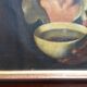 "Spanish beggar with bowl" oil on canvas 19th century