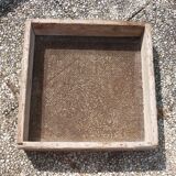 Old wooden mason sieve