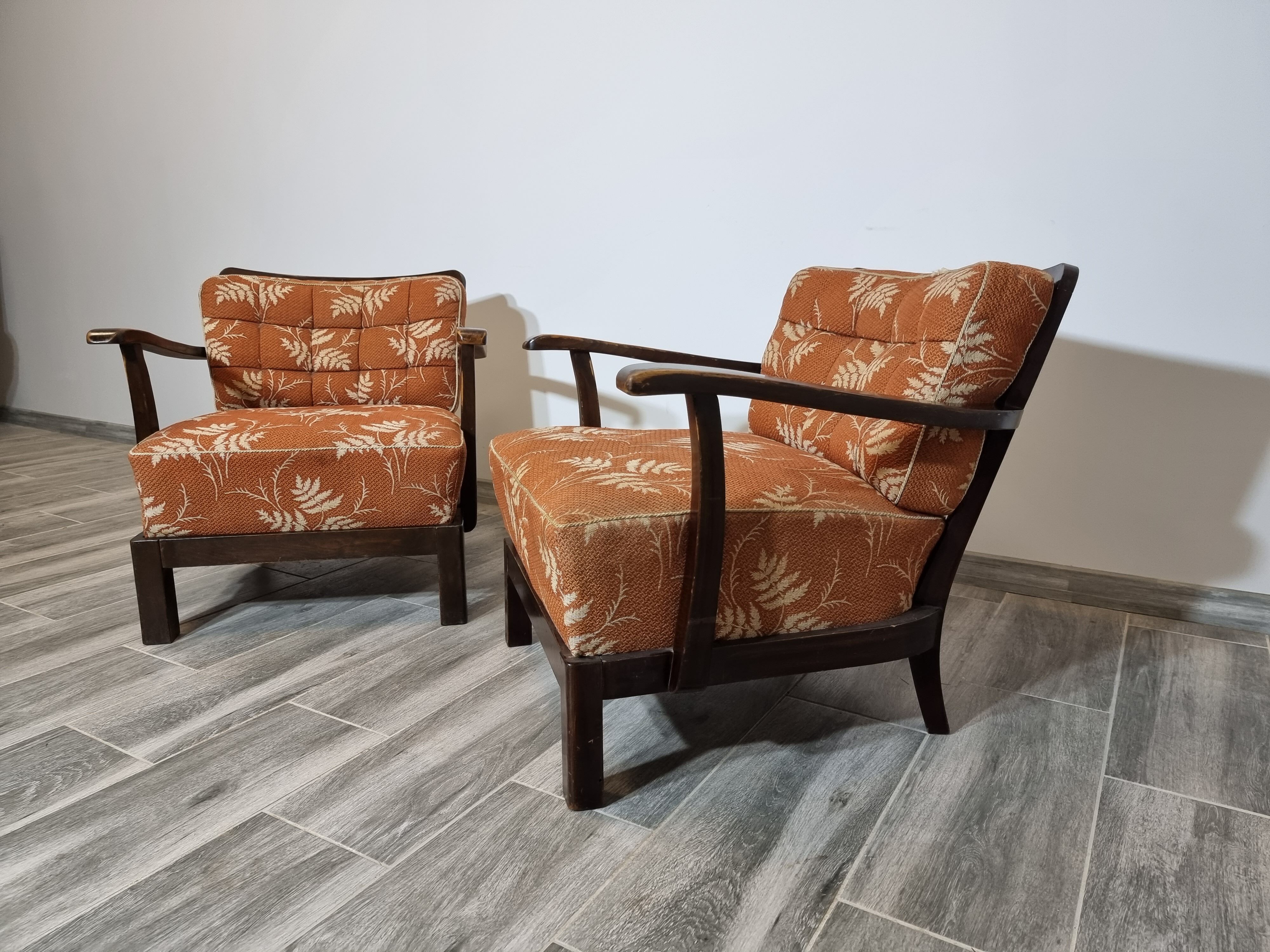 Fauteuils Thonet art déco
