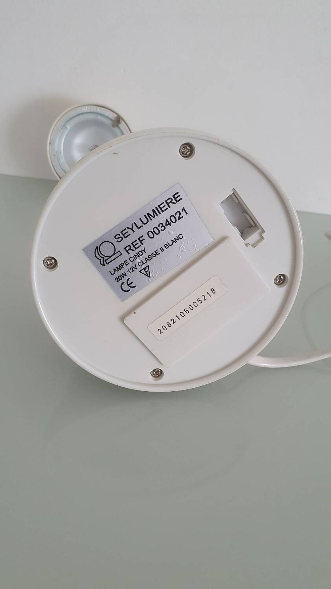 Lampe de bureau télescopique Seylumière années 80
