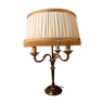 Lampe bouillote 3 feux style Napoléon Empire