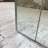 80s lacquered desk and mirror