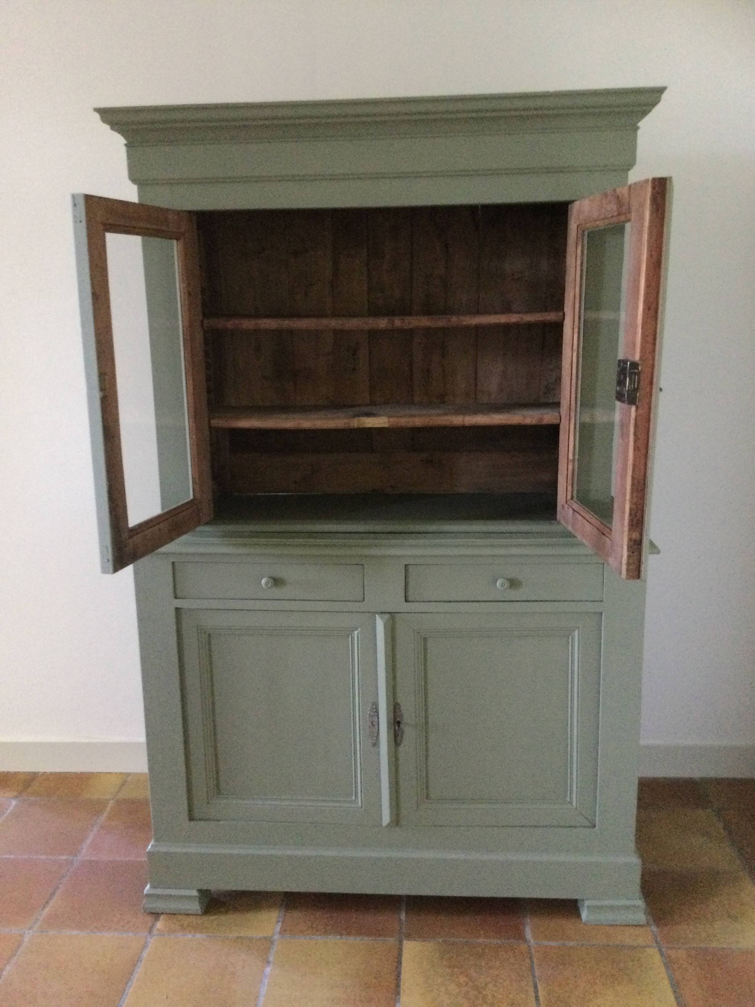 Antique patinated 2-part dresser