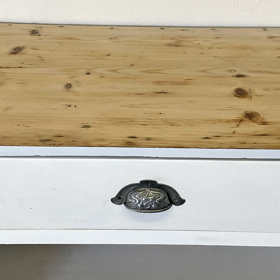 Vintage white buffet 50's