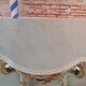Natural wood XIX Louis XV console