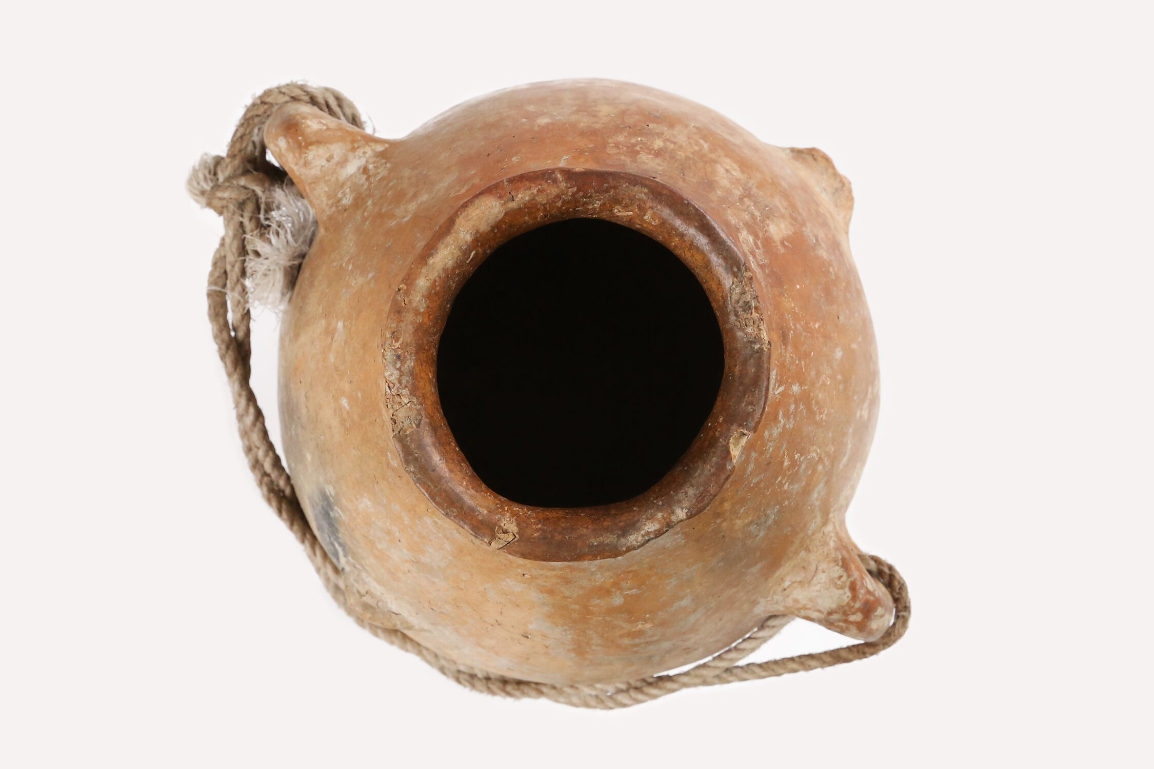 19th century terracotta vase