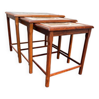 Scandinavian nesting tables