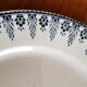 Assiettes plates en faïence de Sarreguemines Digoin, modèle Alger