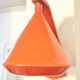Philips Louis Kalff wall lamp opaline orange