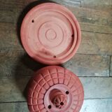 Terracotta butter dish