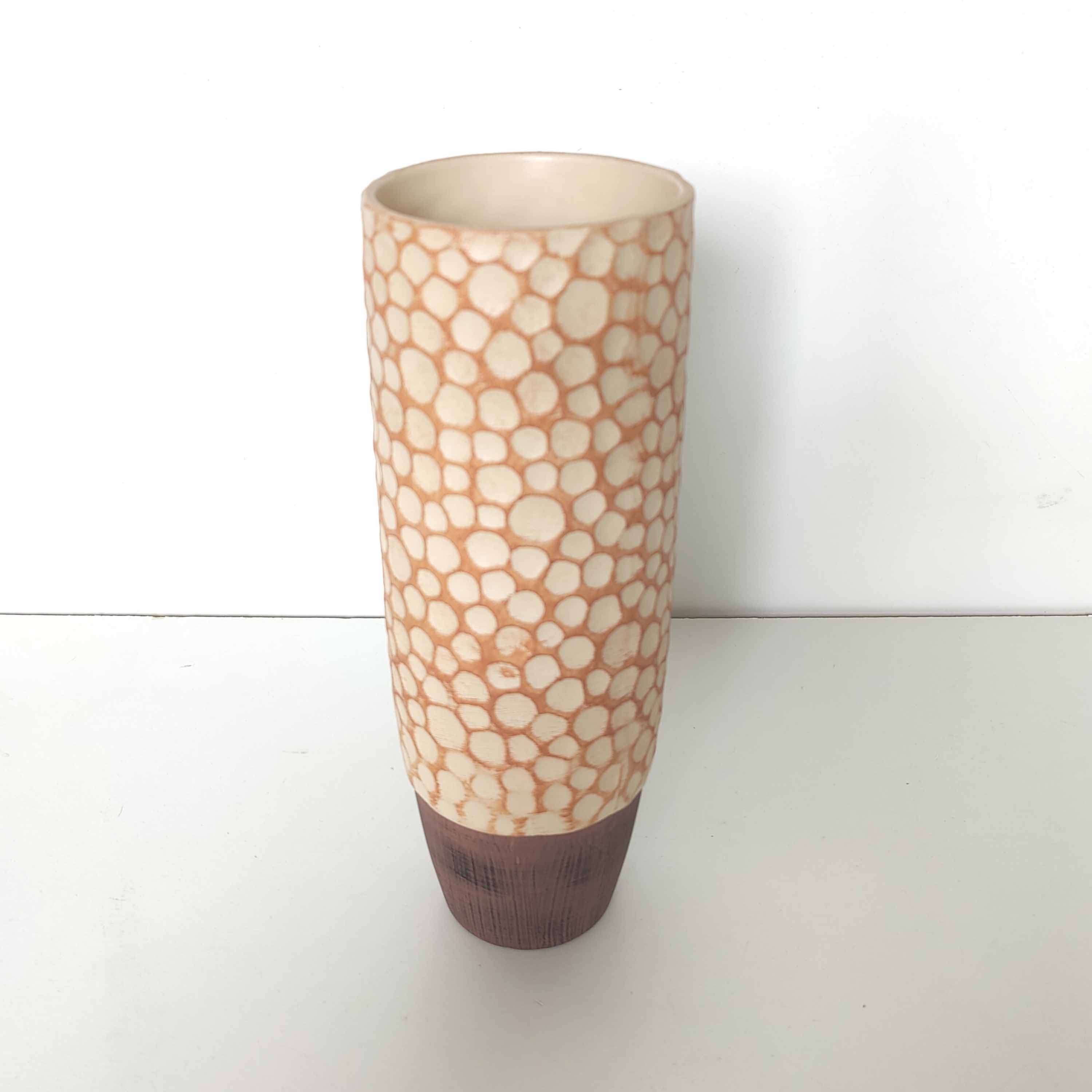 Ocher vase