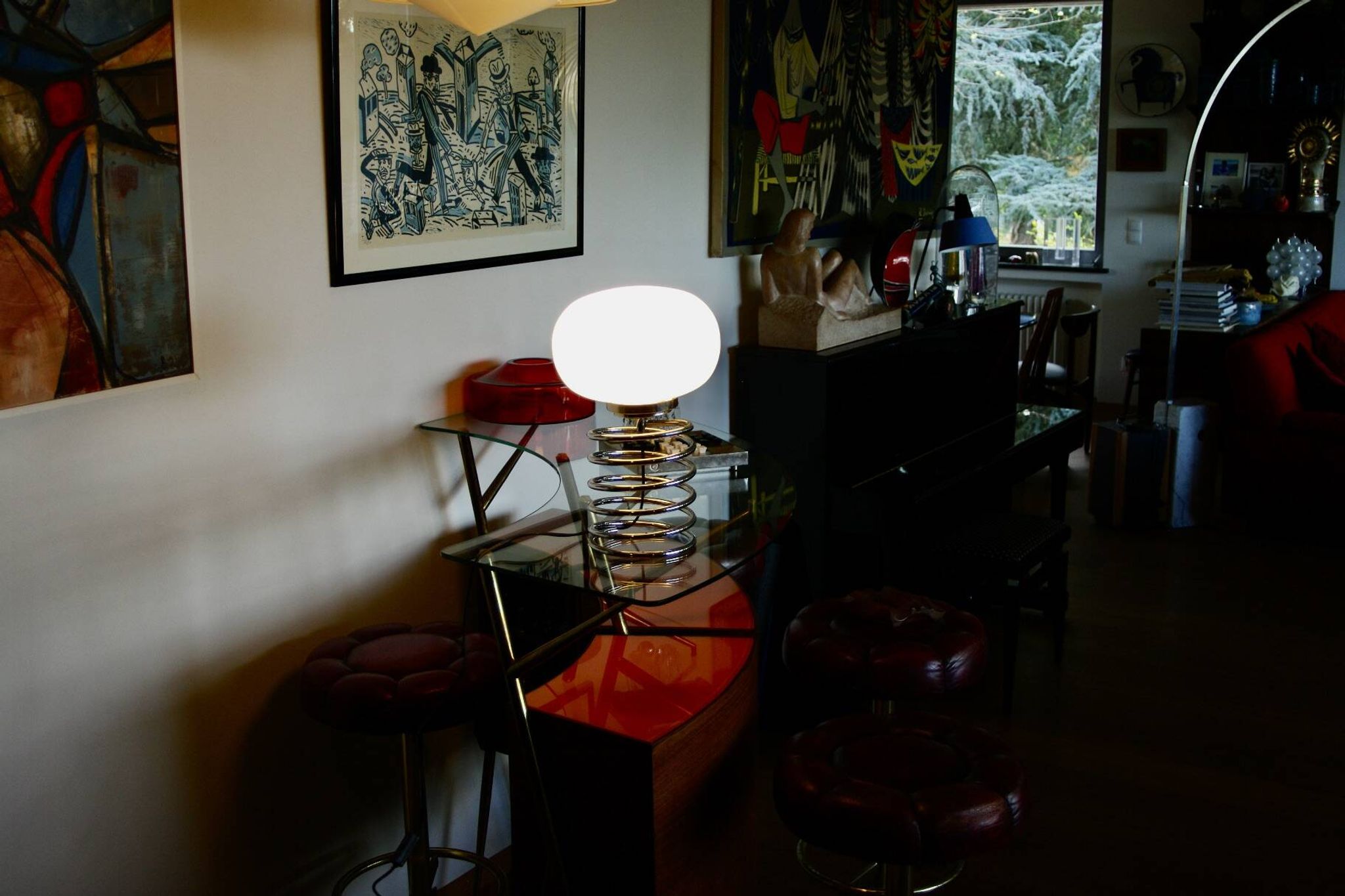 Large bulb lamp