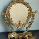 Ancient mirror psyche in bronze