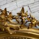 Oval Mirror Louis XV gilded wood