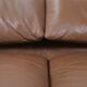Set of Cassina Maralunga 2 seaters in mocca leather