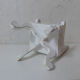 Chair wood and metal for doll's house