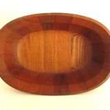 Vintage Dansk Denmark IHQ solid teak serving owl – design Jens Quistgaard