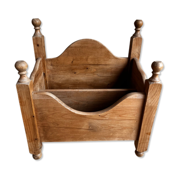 Wooden magazine holders