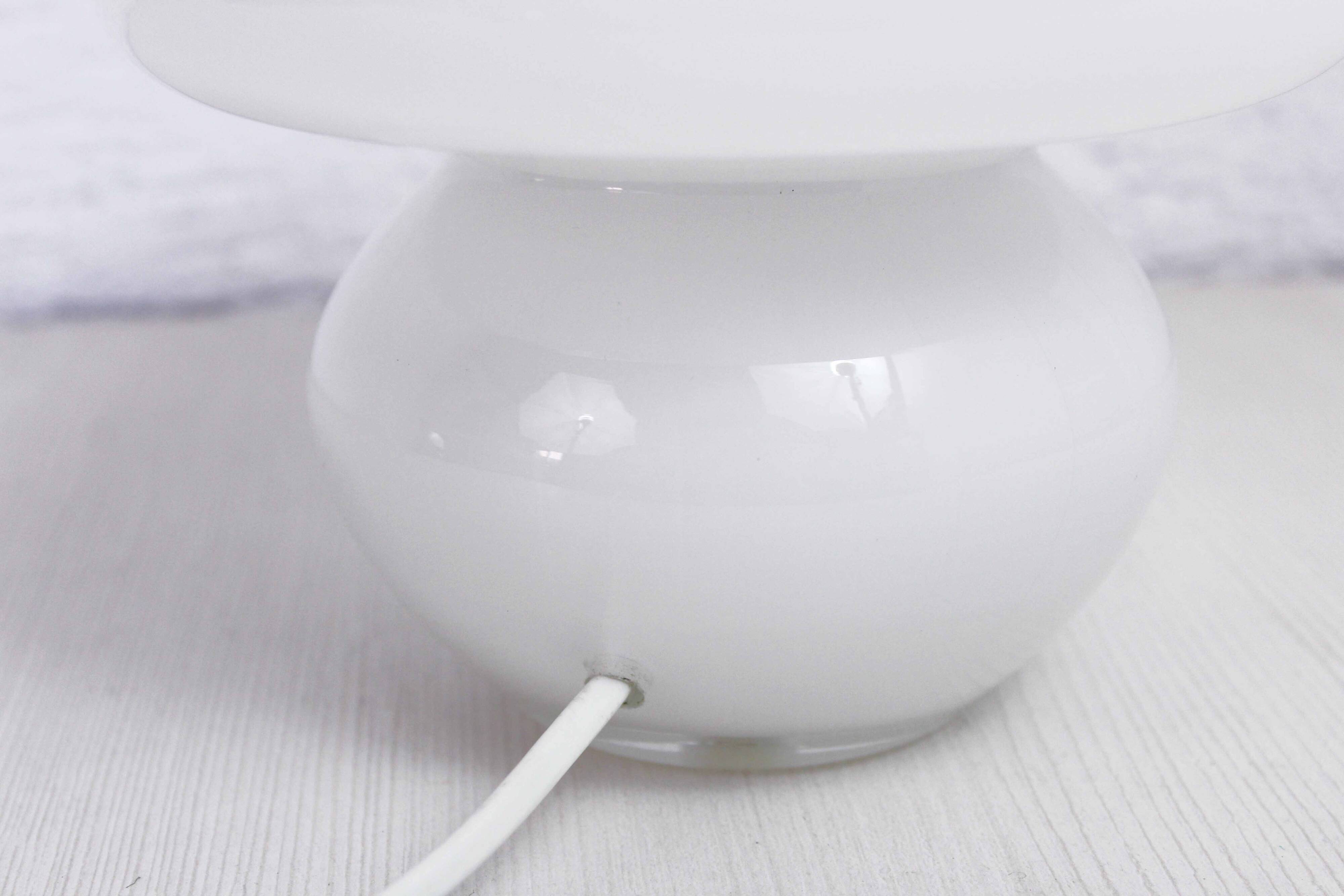 Murano glass mushroom lamp