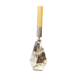 Daum crystal candlestick, 1970