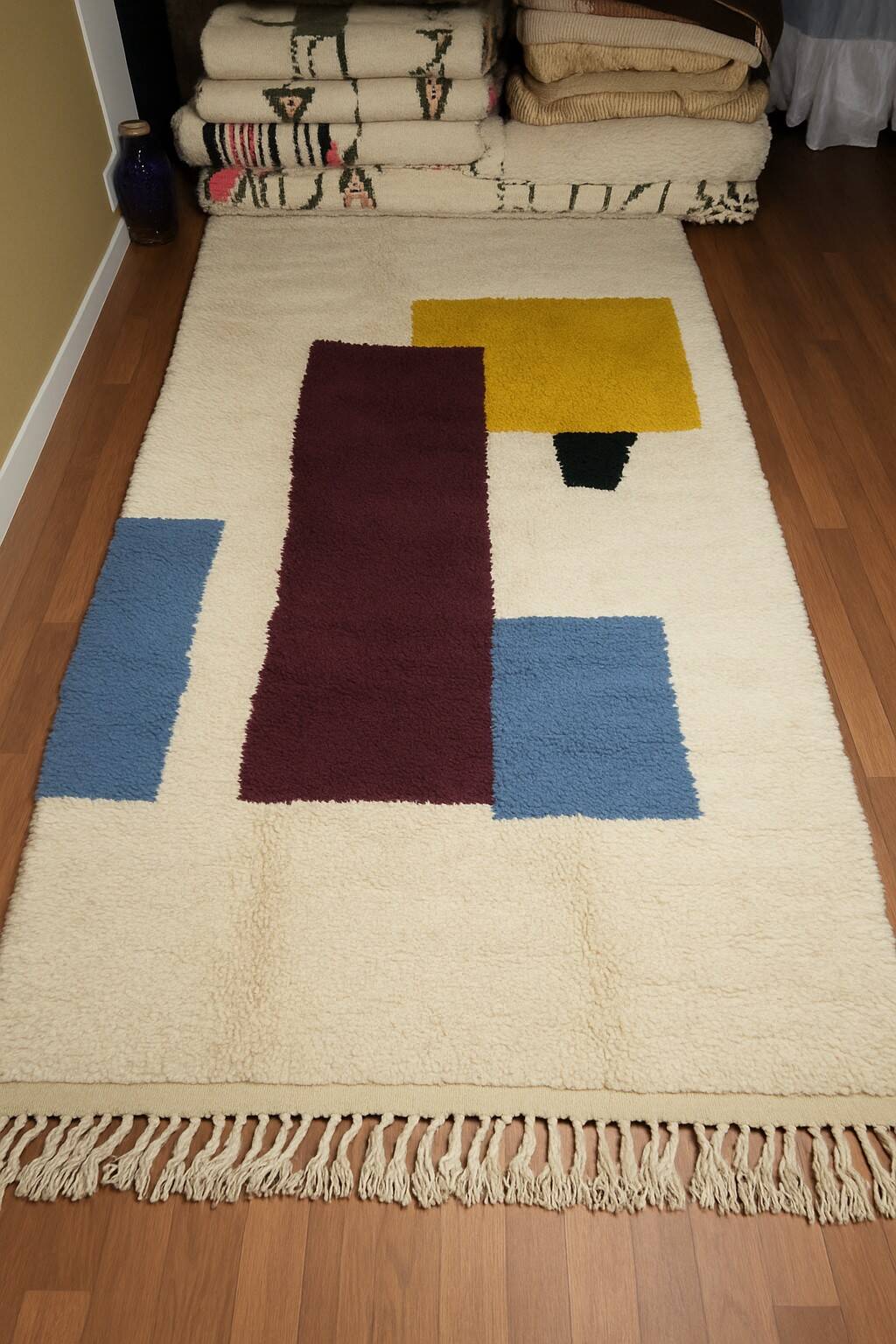 Magnificent authentic Berber rug – unique piece. Ideal Christmas gift.