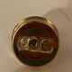 Table lighter, ball-shaped gold color