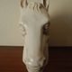 Ceramic horse head lamp base vintage horse lamp base design 70s