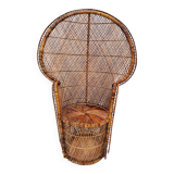 Emmanuelle rattan armchair
