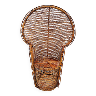 Fauteuil Emmanuelle rotin
