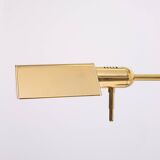 Herda Brass swing arm Desk Lamp 1980s
