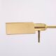 Herda Brass swing arm Desk Lamp 1980s