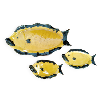 3 plats poissons Vallauris