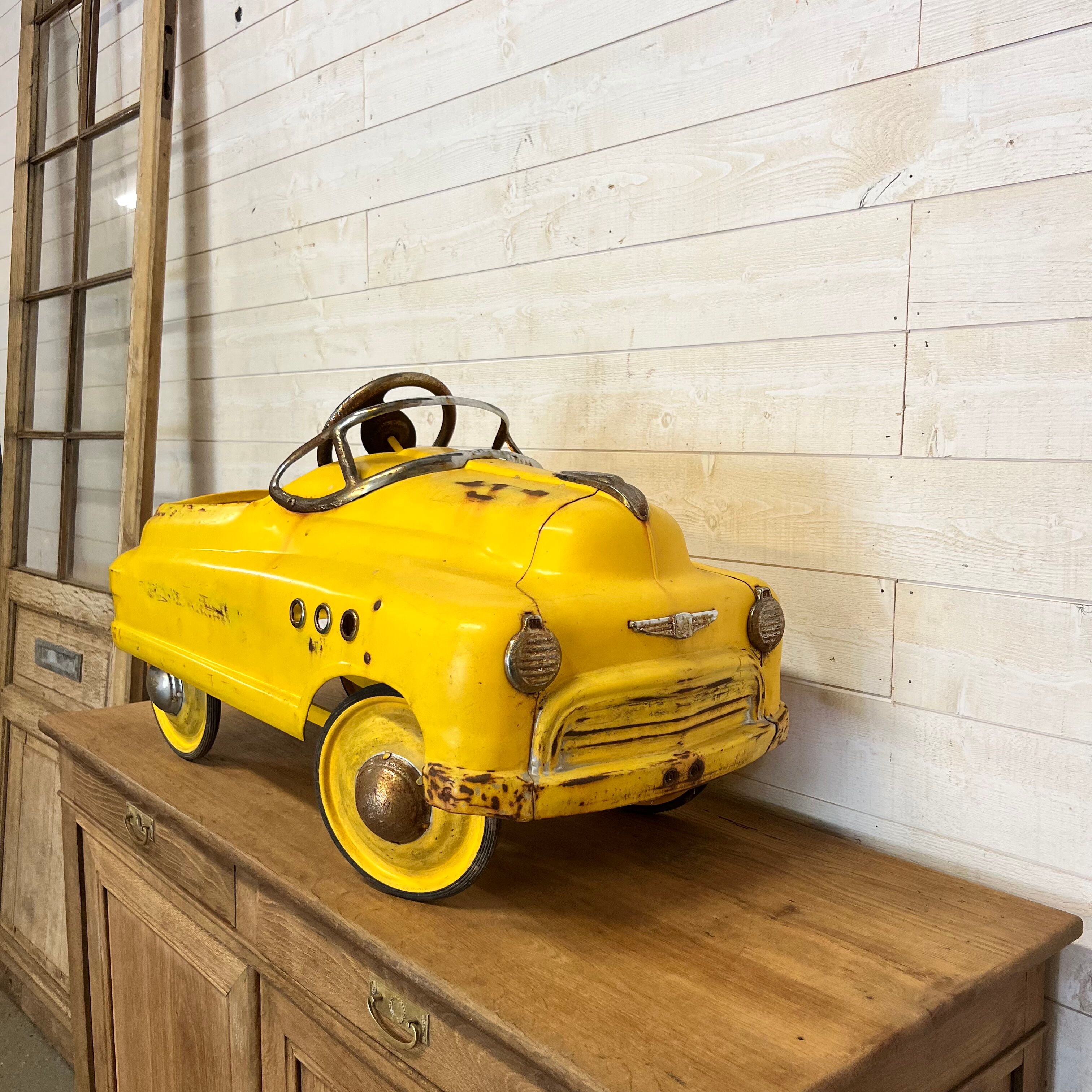 Vintage children's pedal car