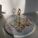 Cheese serving platter in Limoges porcelain
