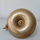 Set of 2 brass cellar rat candlesticks