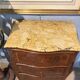 Louis XV marquetry commode, curved.