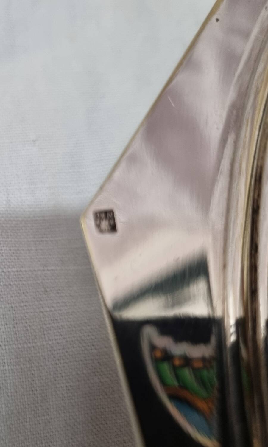 Gold/silver cup with rooster hallmark, 1820