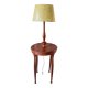 Lampadaire table patiné